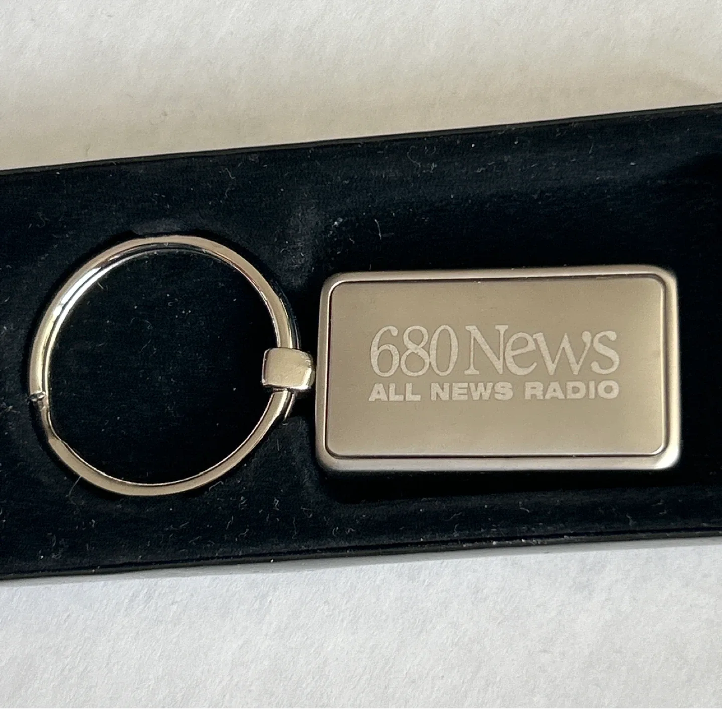 #Cleanout 680 News All News Radio Keychain