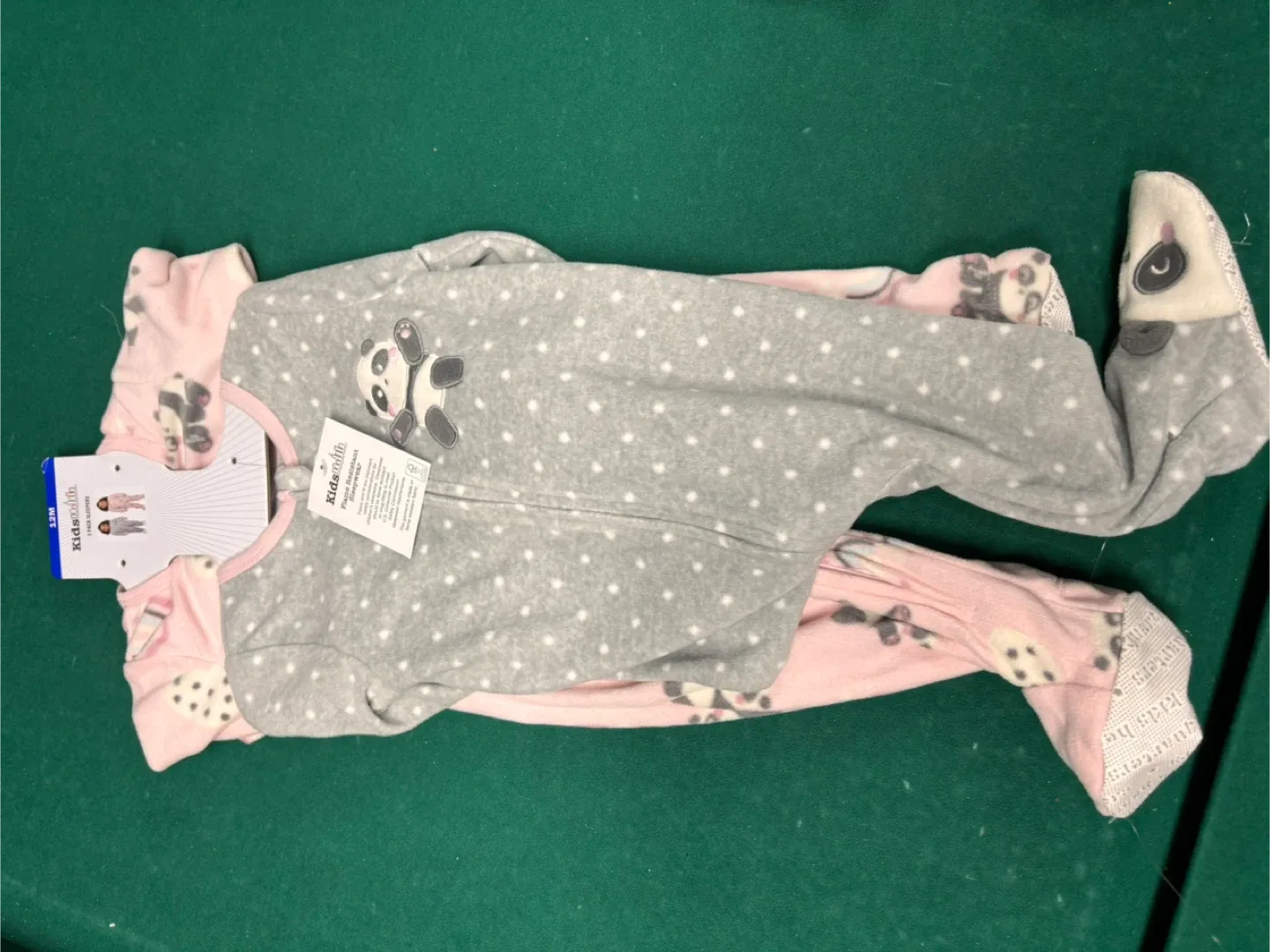 Kids Headquarters 2-Pack Sleepers, 12M image indicator(3)