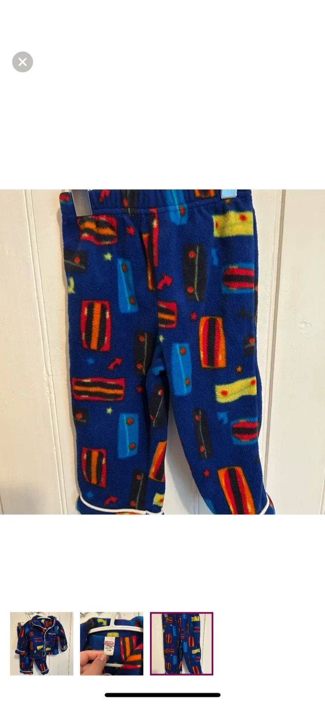 Little Tikes Fleece Pajamas - Size 6-12M image indicator(3)