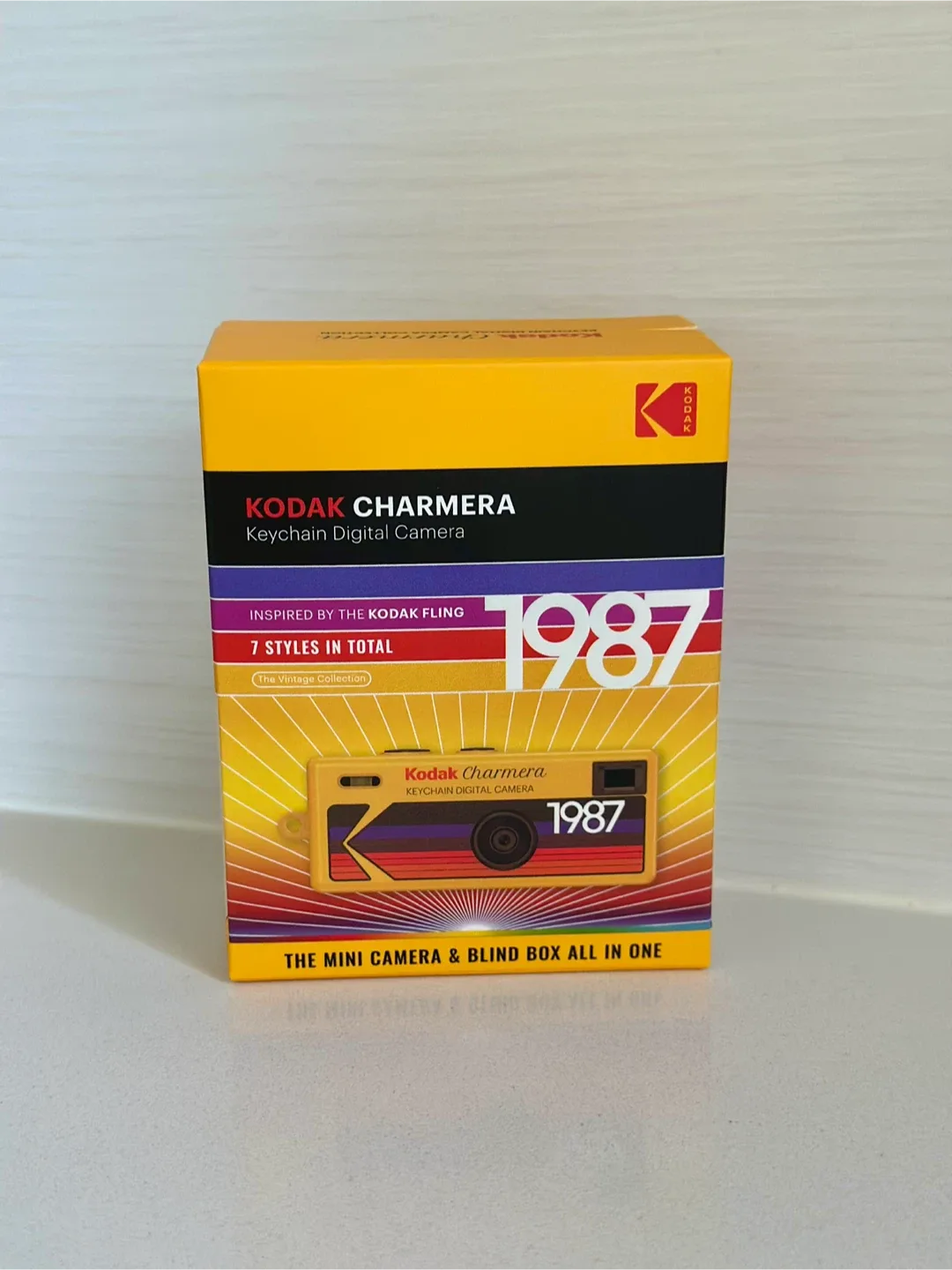 Kodak "Charmera" Keychain Digital Camera (Grey with Colours)