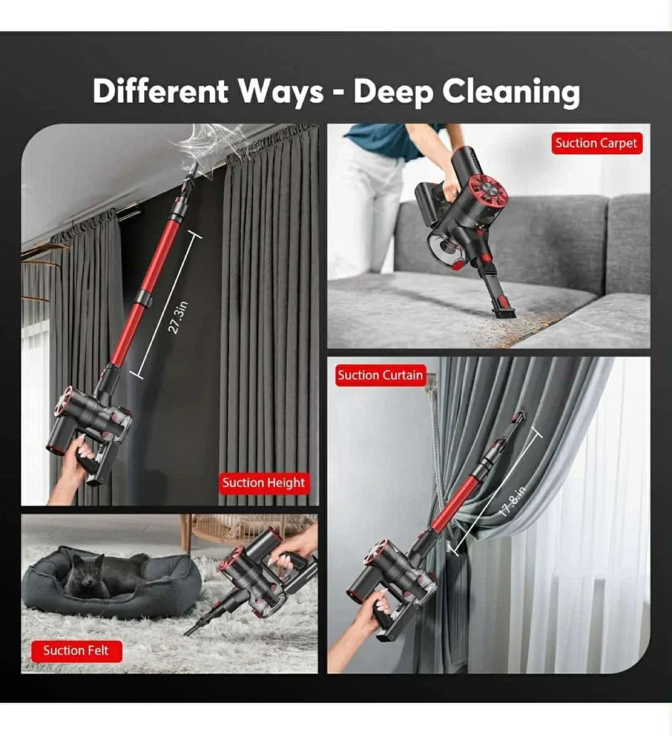 Cordless Vacuum Cleaner image indicator(2)