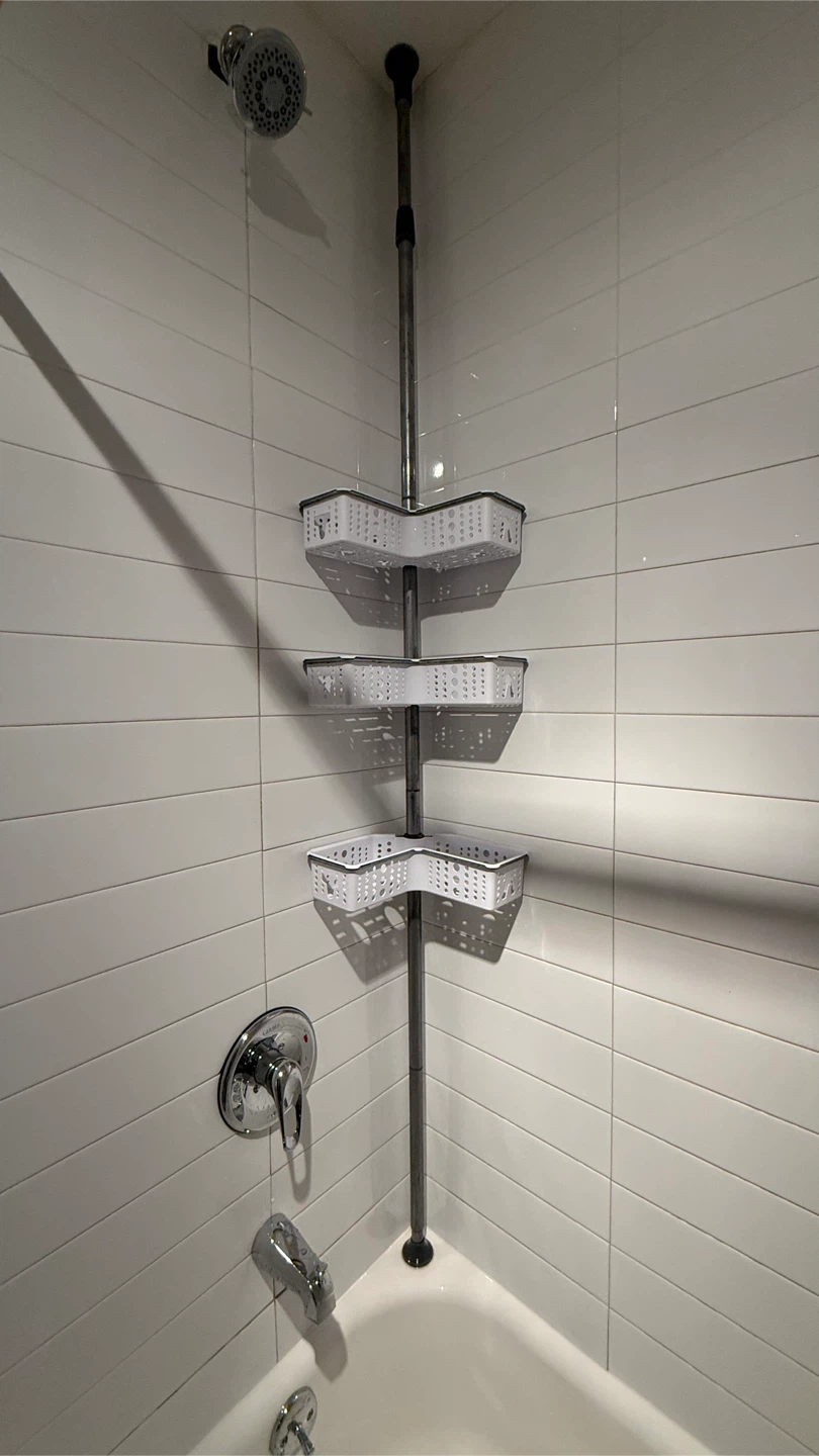 Telescopic Shower Corner Shelf