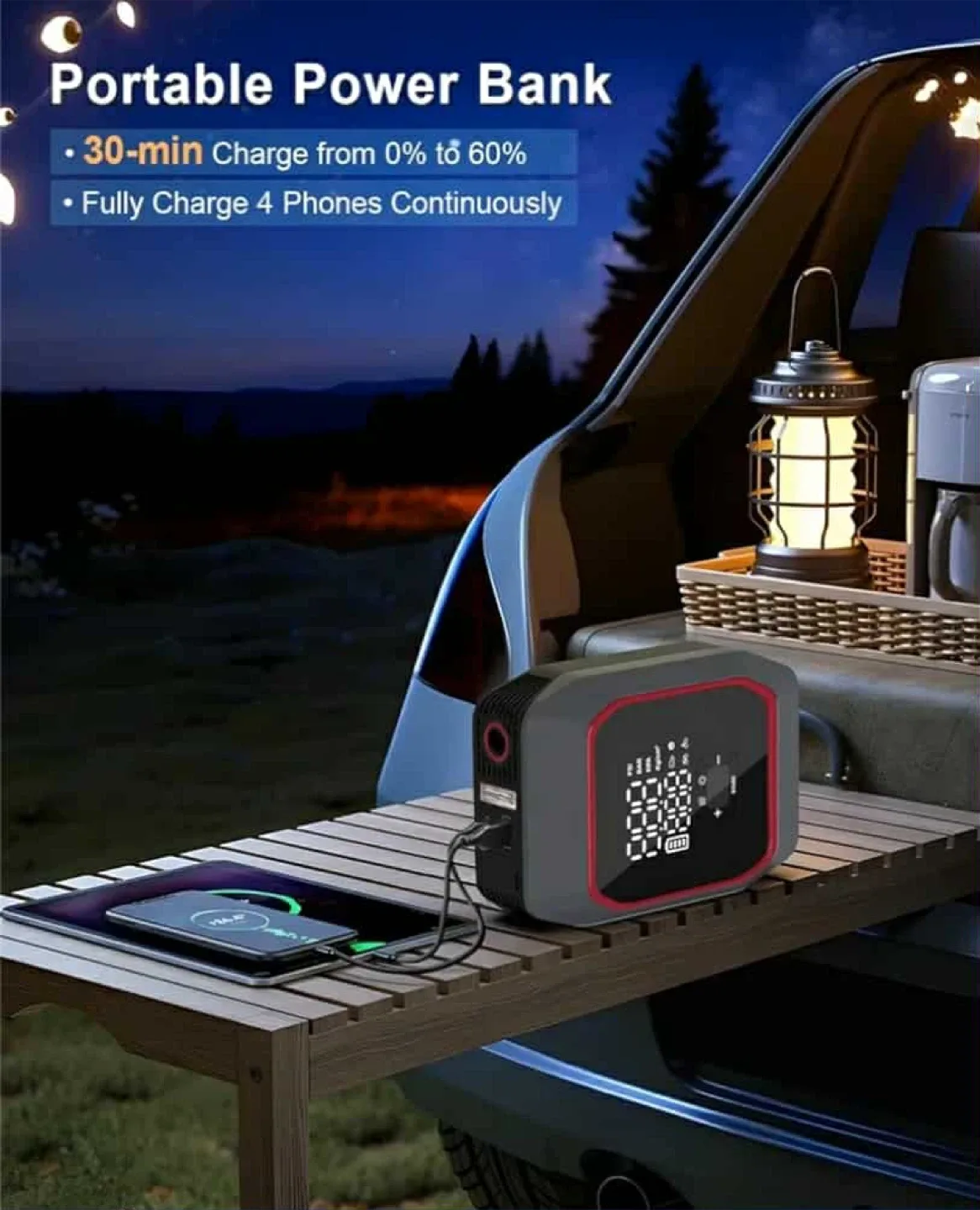 Powerful Air Compressor & Jump Starter image indicator(6)