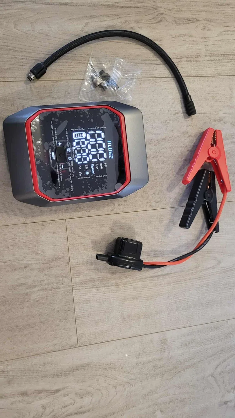 Powerful Air Compressor & Jump Starter image indicator(7)