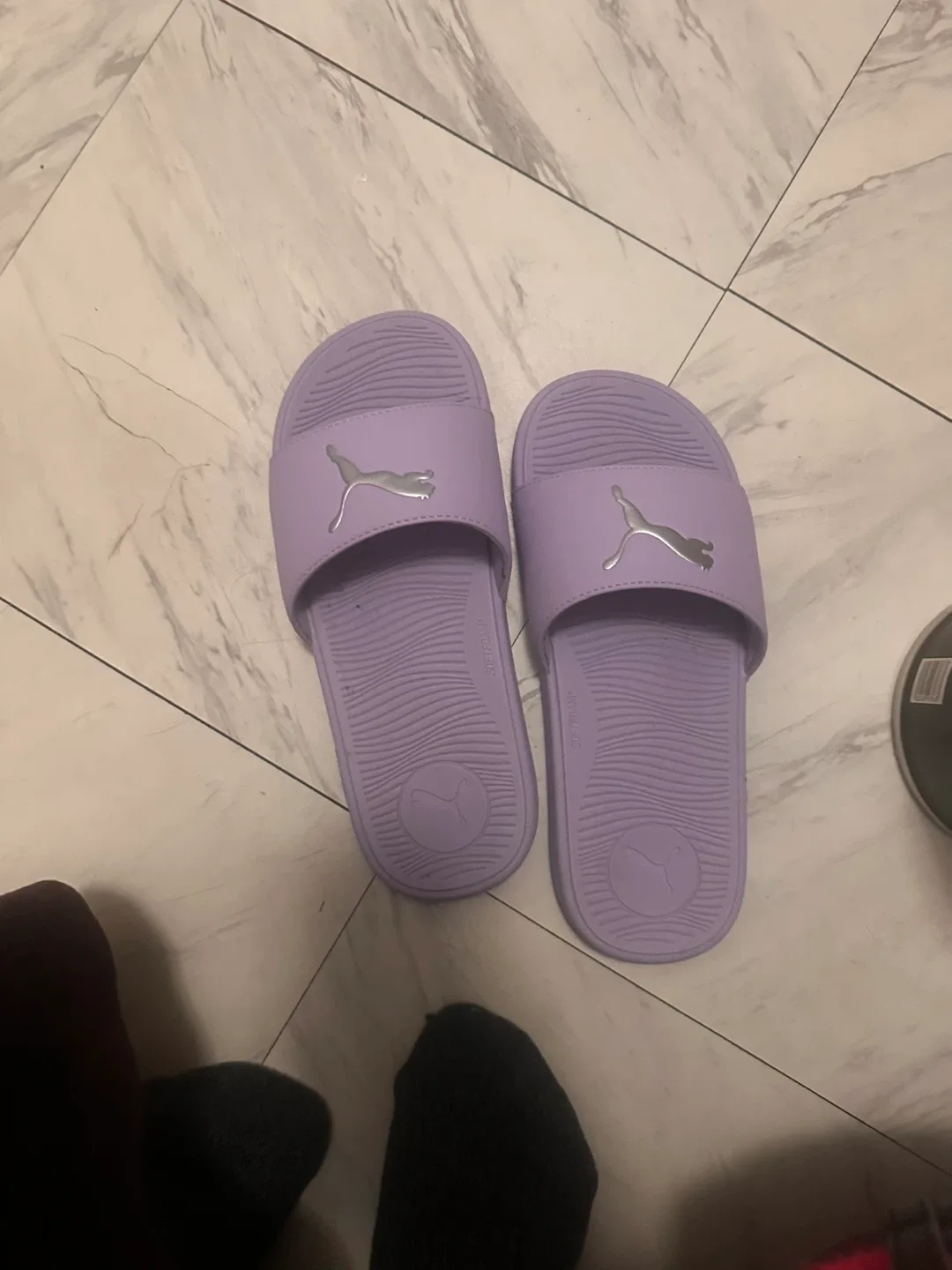 Puma Slides - Lavender