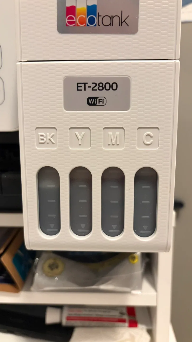 Like new Epson EcoTank ET-2800 Printer - Great Condition! image indicator(2)