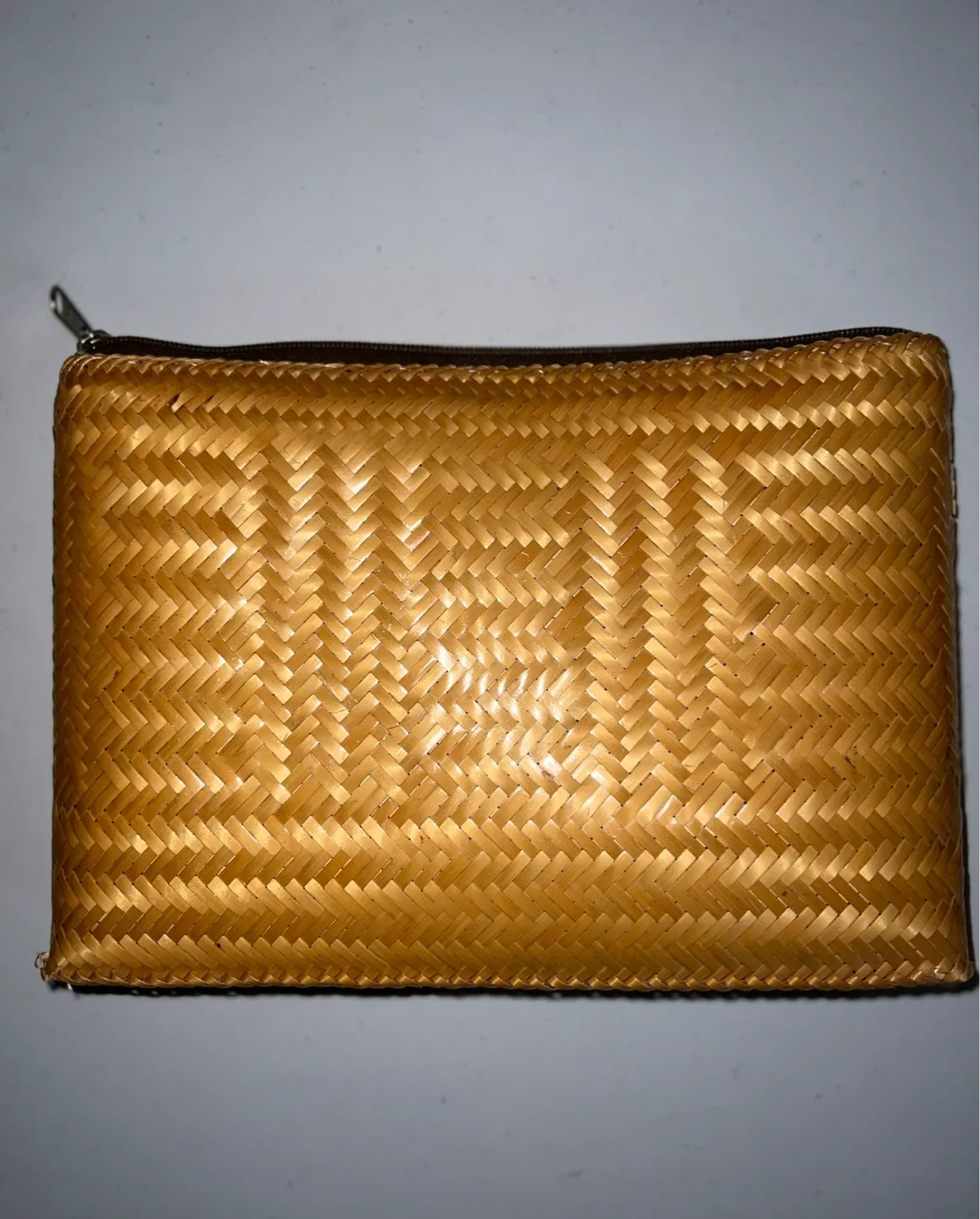 Handwoven Wicker Pouch