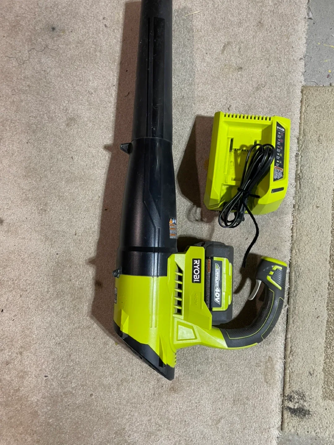Ryobi 40V Cordless Leaf Blower