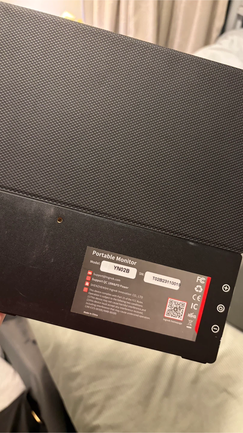 Ingnok Portable Monitor YN02B - photo 5