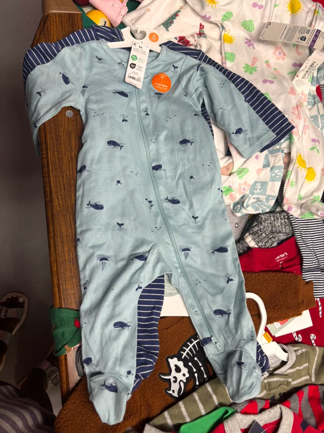 Each $5 Chick Pea 2-Pack Coveralls (6-9 Months) image indicator(4)