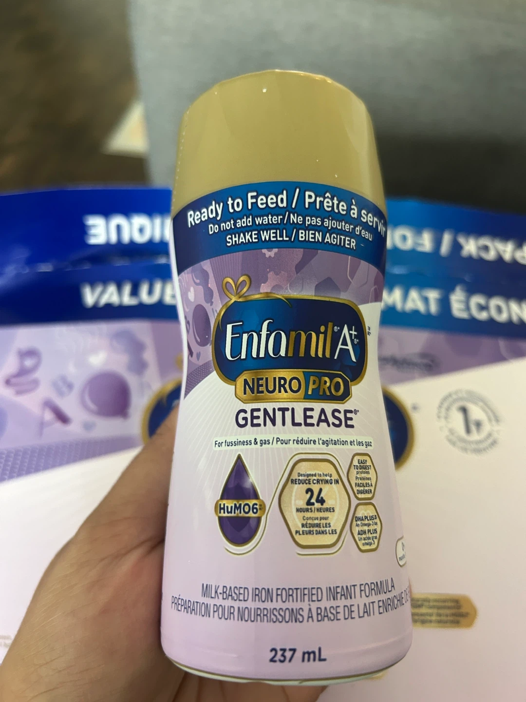 Enfamil A+ NeuroPro Gentlease Ready to Feed Bottles - photo 3