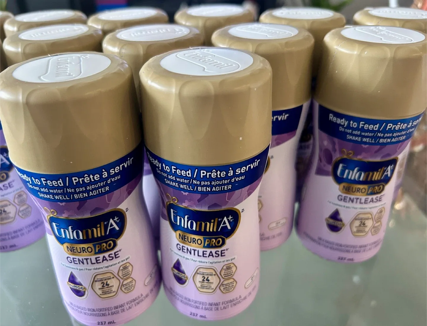 Enfamil A+ NeuroPro Gentlease Ready to Feed Bottles