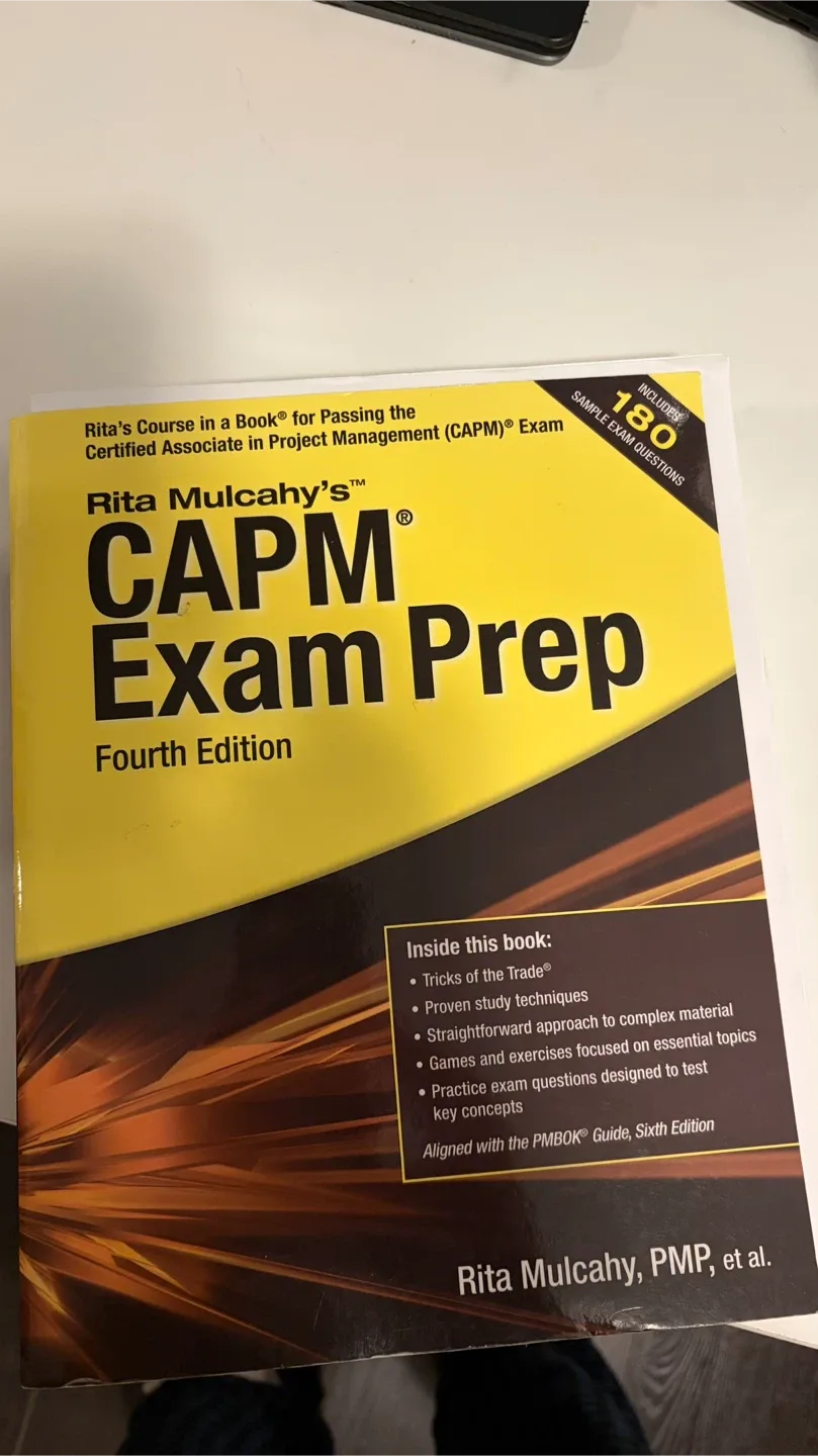 Rita Mulcahy's CAPM Exam Prep Book, Fourth Edition