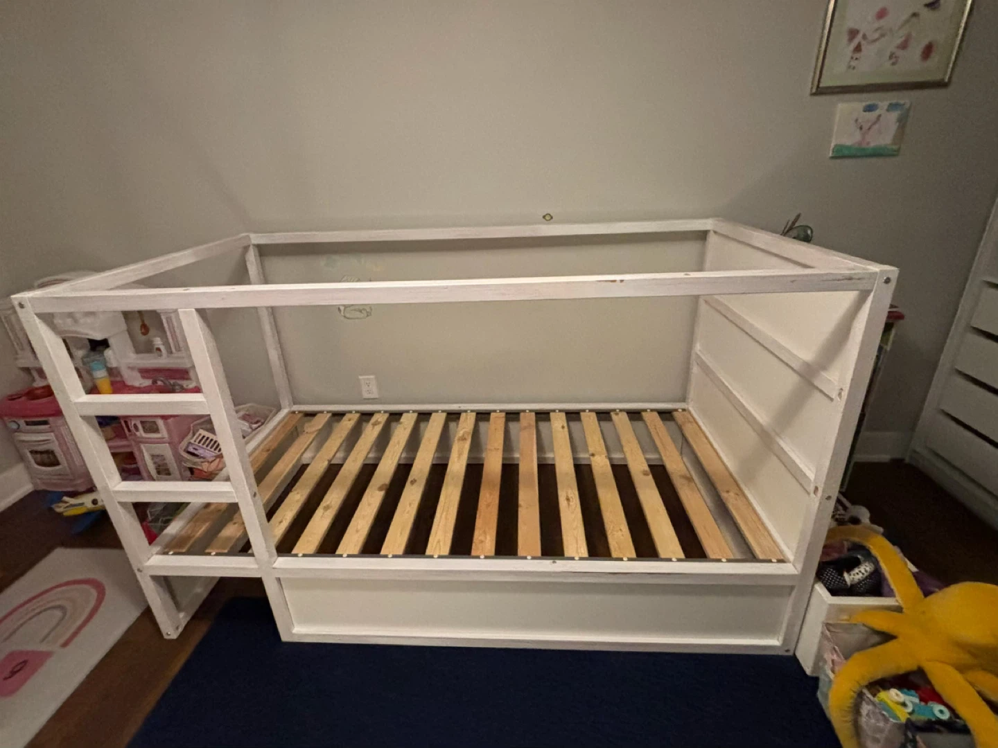 IKEA KURA Reversible Bed - White/Pine, Twin - photo 4