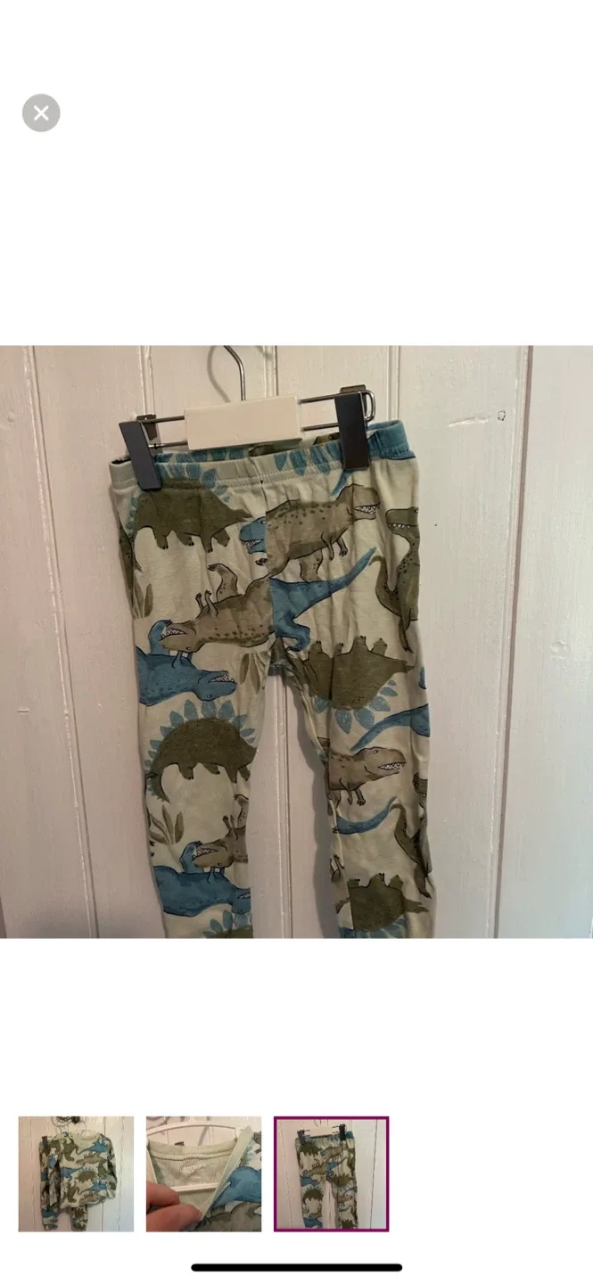 Carter's 24M Dinosaur Pajama Set image indicator(3)