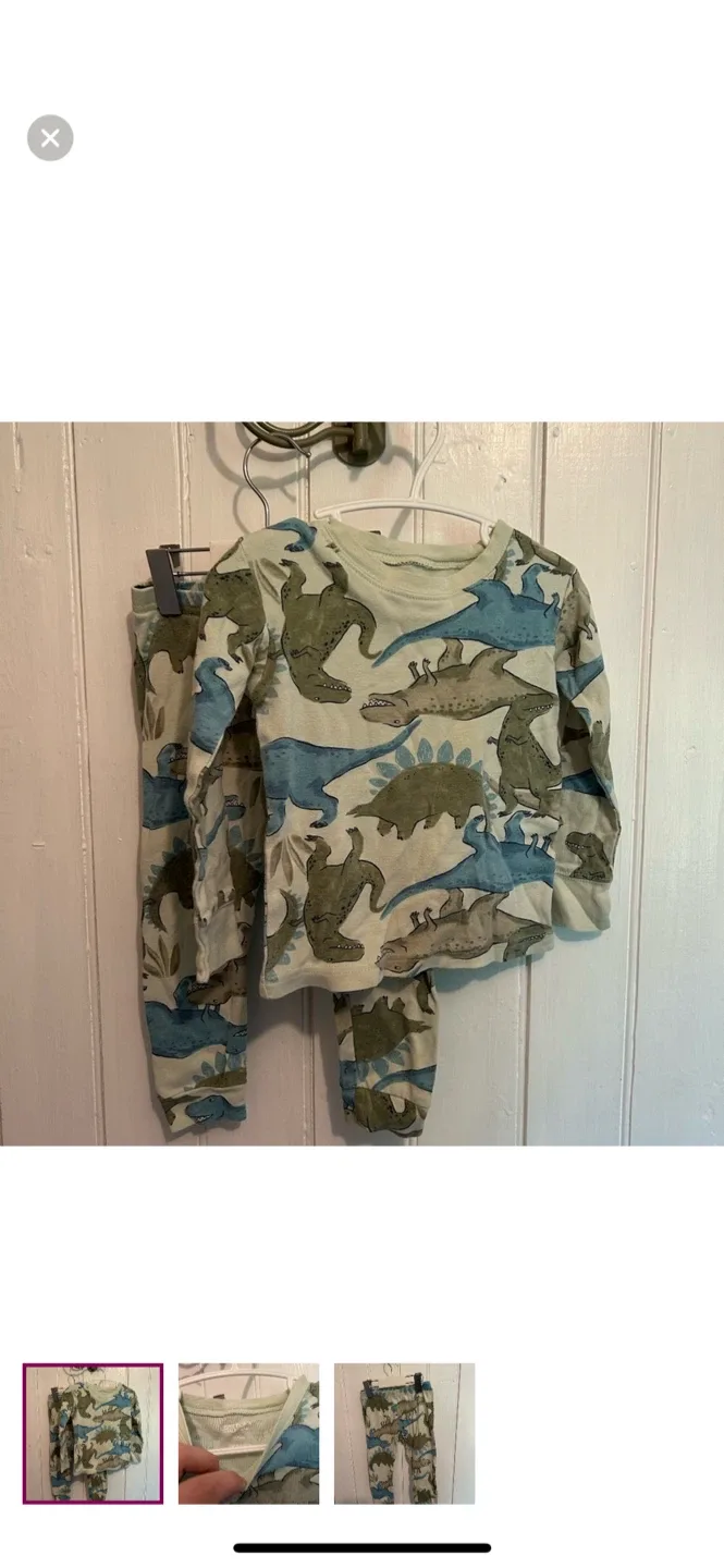 Carter's 24M Dinosaur Pajama Set