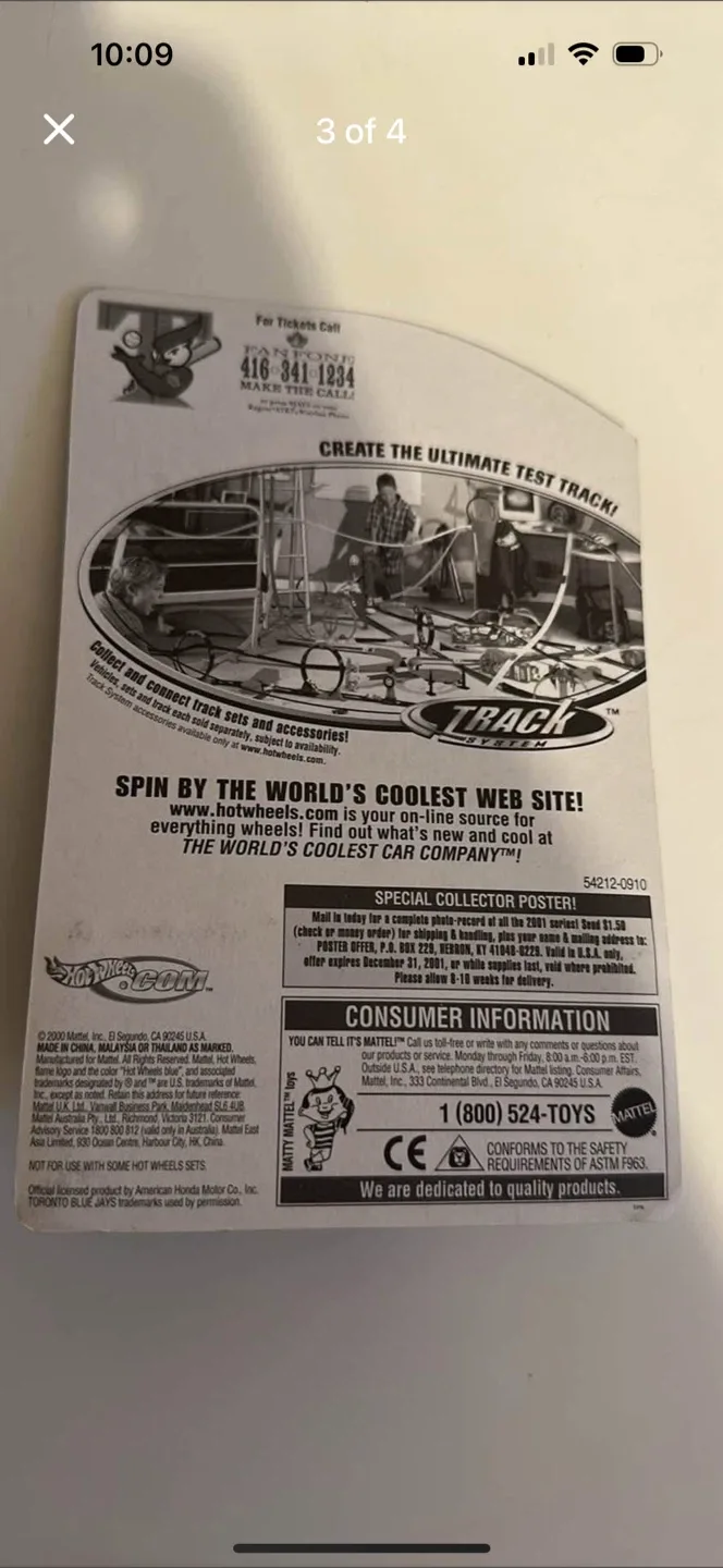 Hot Wheels Blue Jays Die-Cast Car image indicator(2)