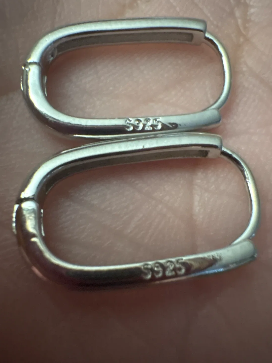 S925 Silver Hoop Earrings - New! #Cleanout