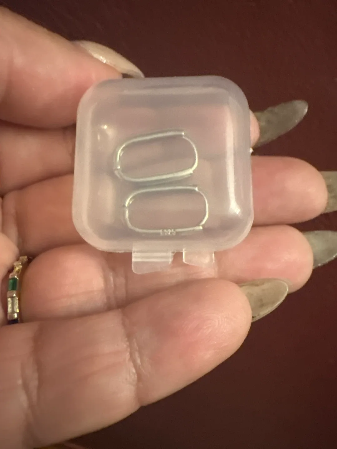 S925 Sterling Silver Hoop Earrings - New! #Cleanout image indicator(5)