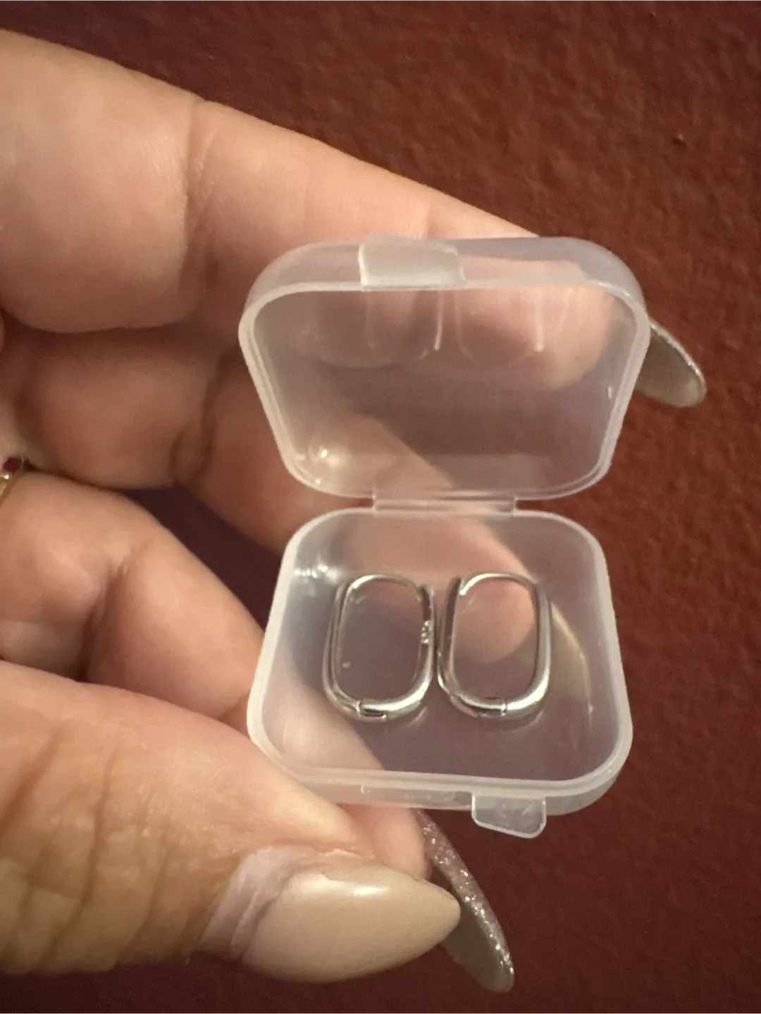 S925 Sterling Silver Hoop Earrings - New! #Cleanout image indicator(4)