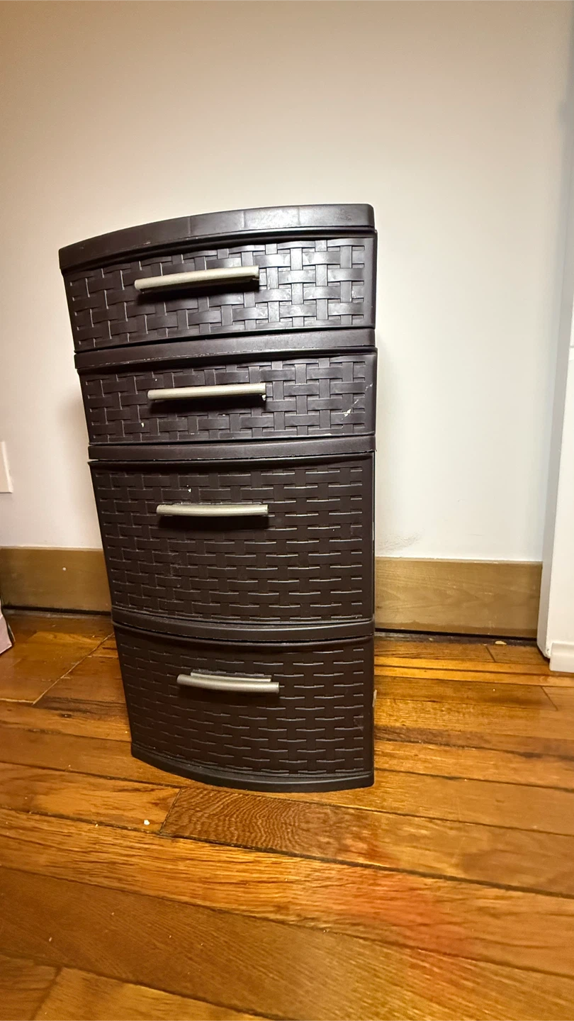 Sterilite 4-Drawer Weave Tower