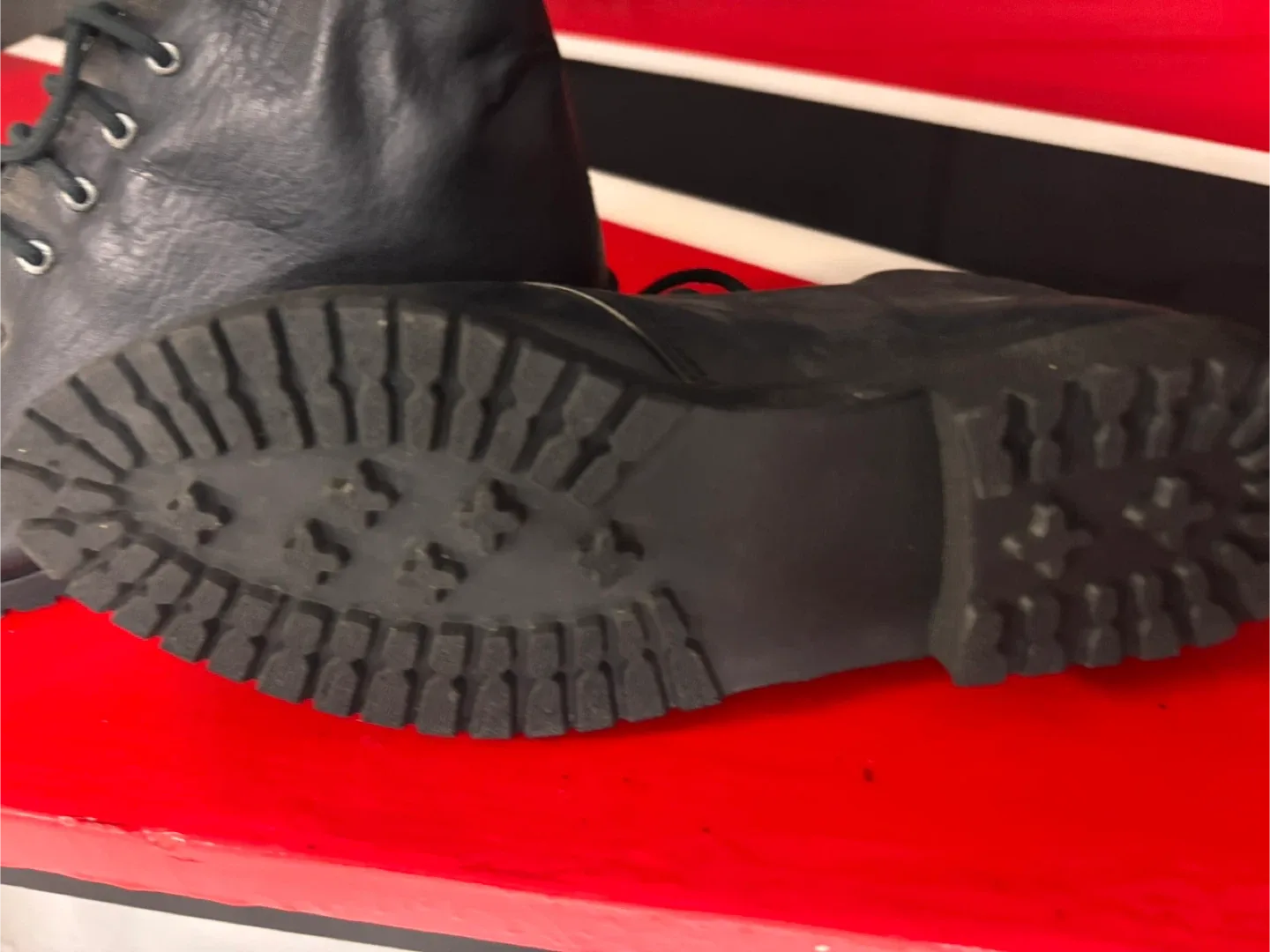 New Black Leather Ankle Boots image indicator(7)