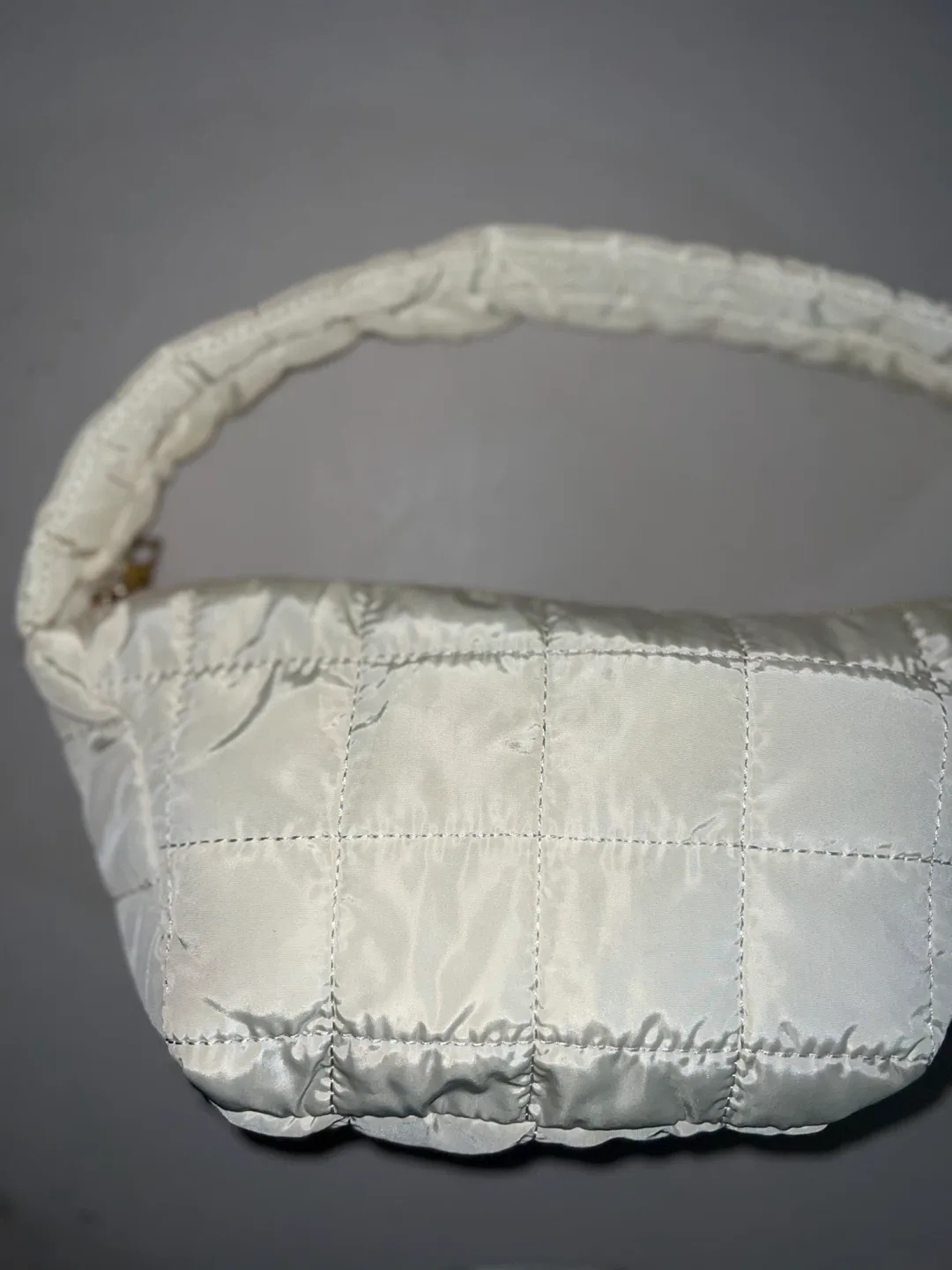Quilted Shoulder Bag - Cream Colour image indicator(5)