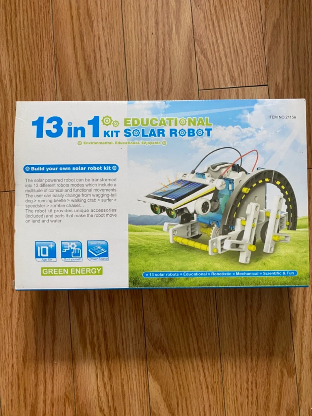 13 in 1 Educational Solar Robot Kit image indicator(2)
