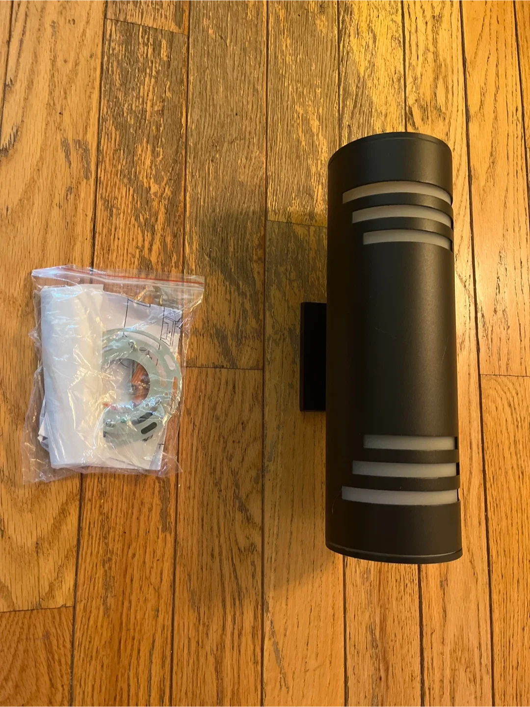 Black Outdoor Wall Light