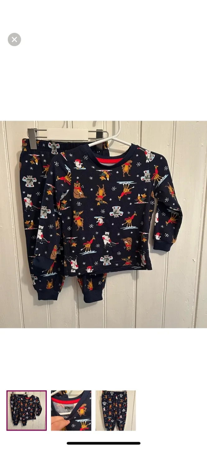 Monkey Bars 18M Pajama Set