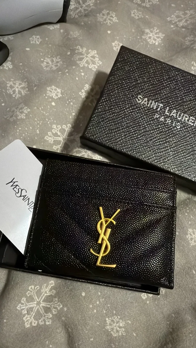 Saint Laurent Black Wallet