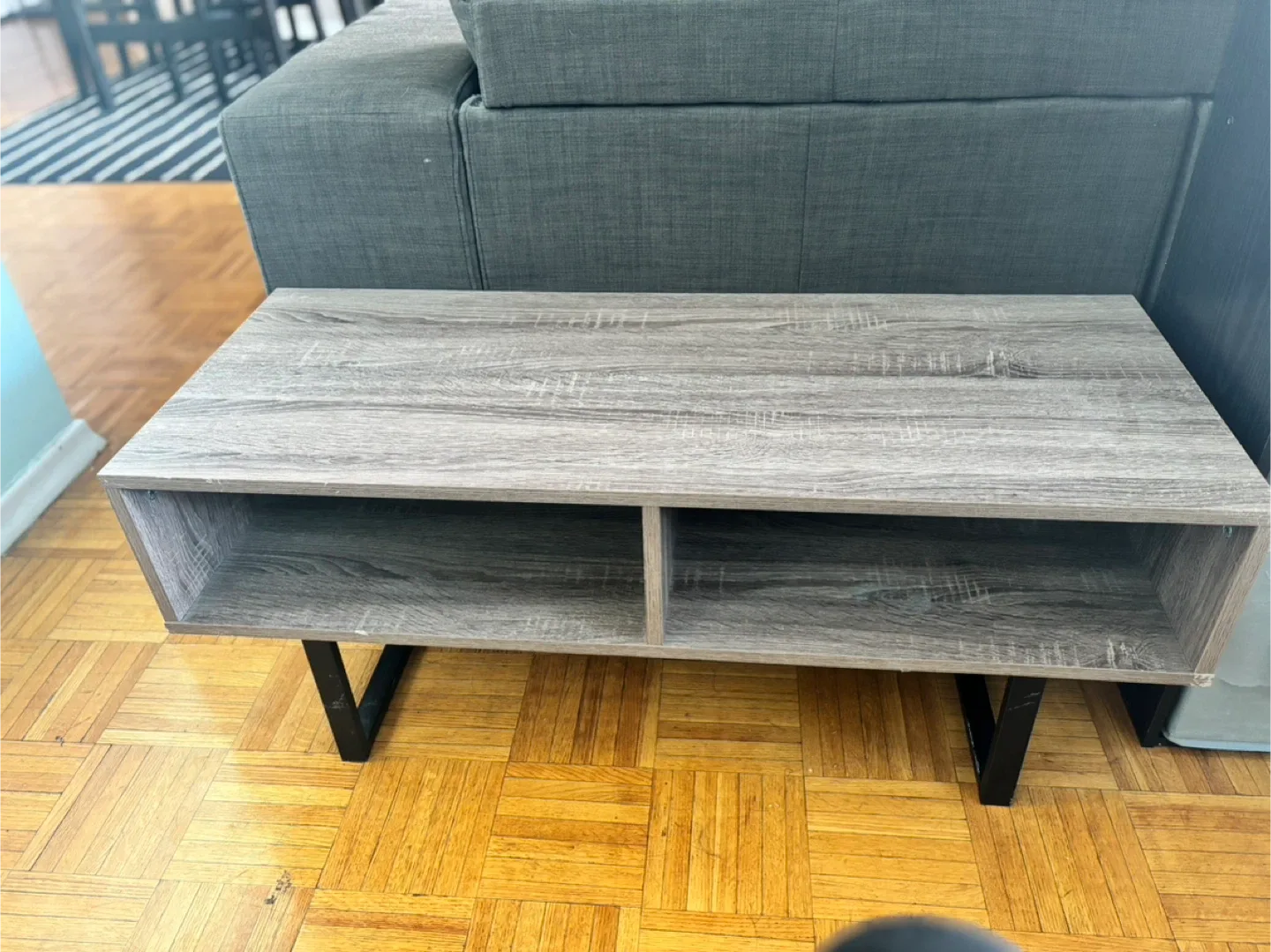 Wood-look TV Stand/Bench image indicator(3)