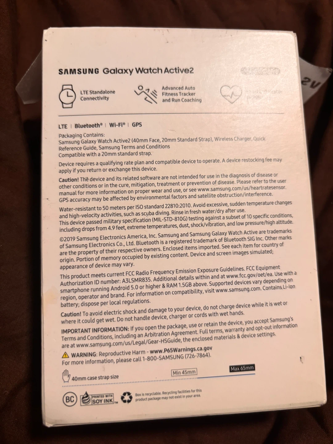 Samsung Galaxy Watch Active 2 40mm - Pink - photo 3