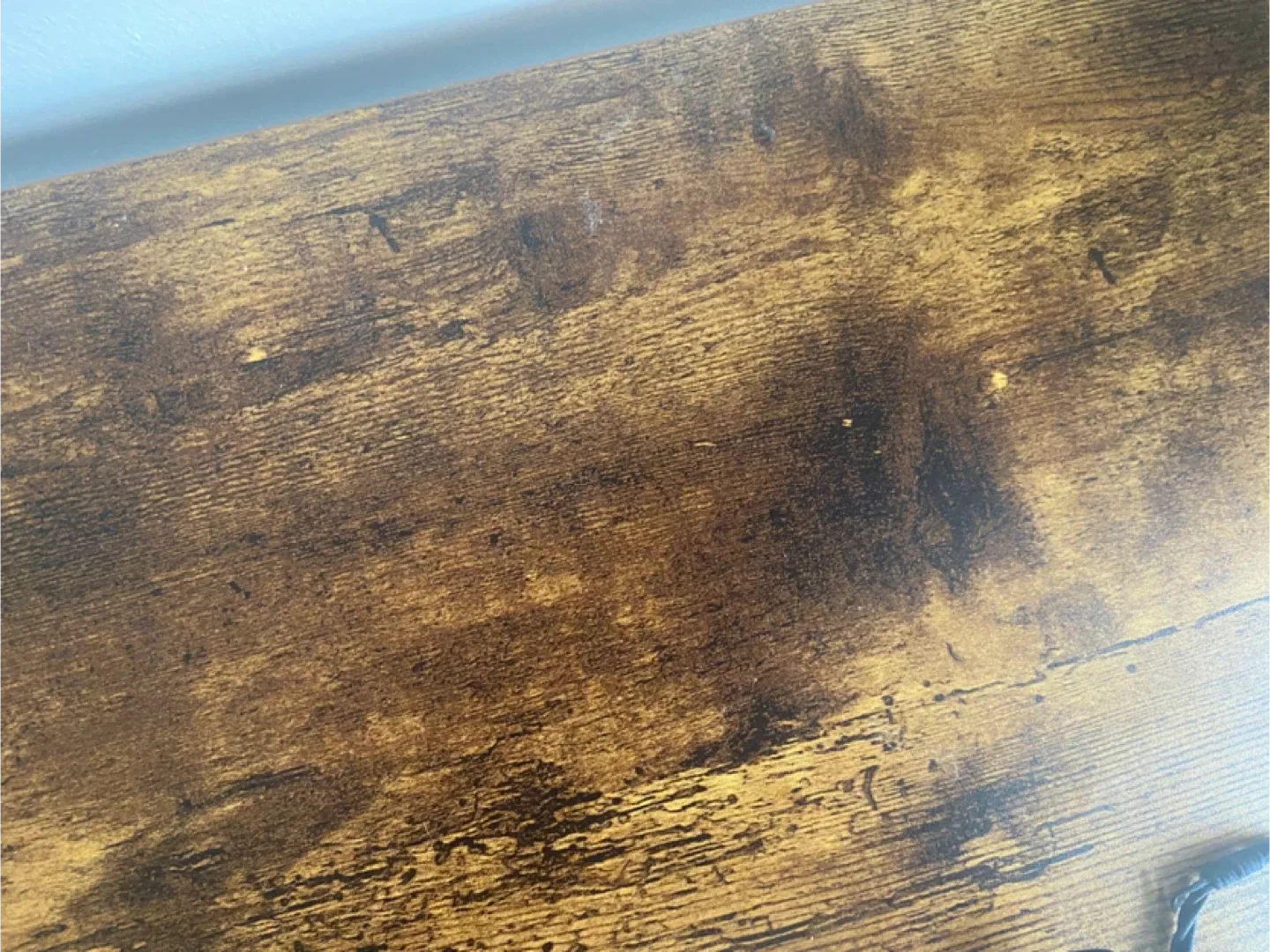 Rustic Brown Computer Desk image indicator(3)