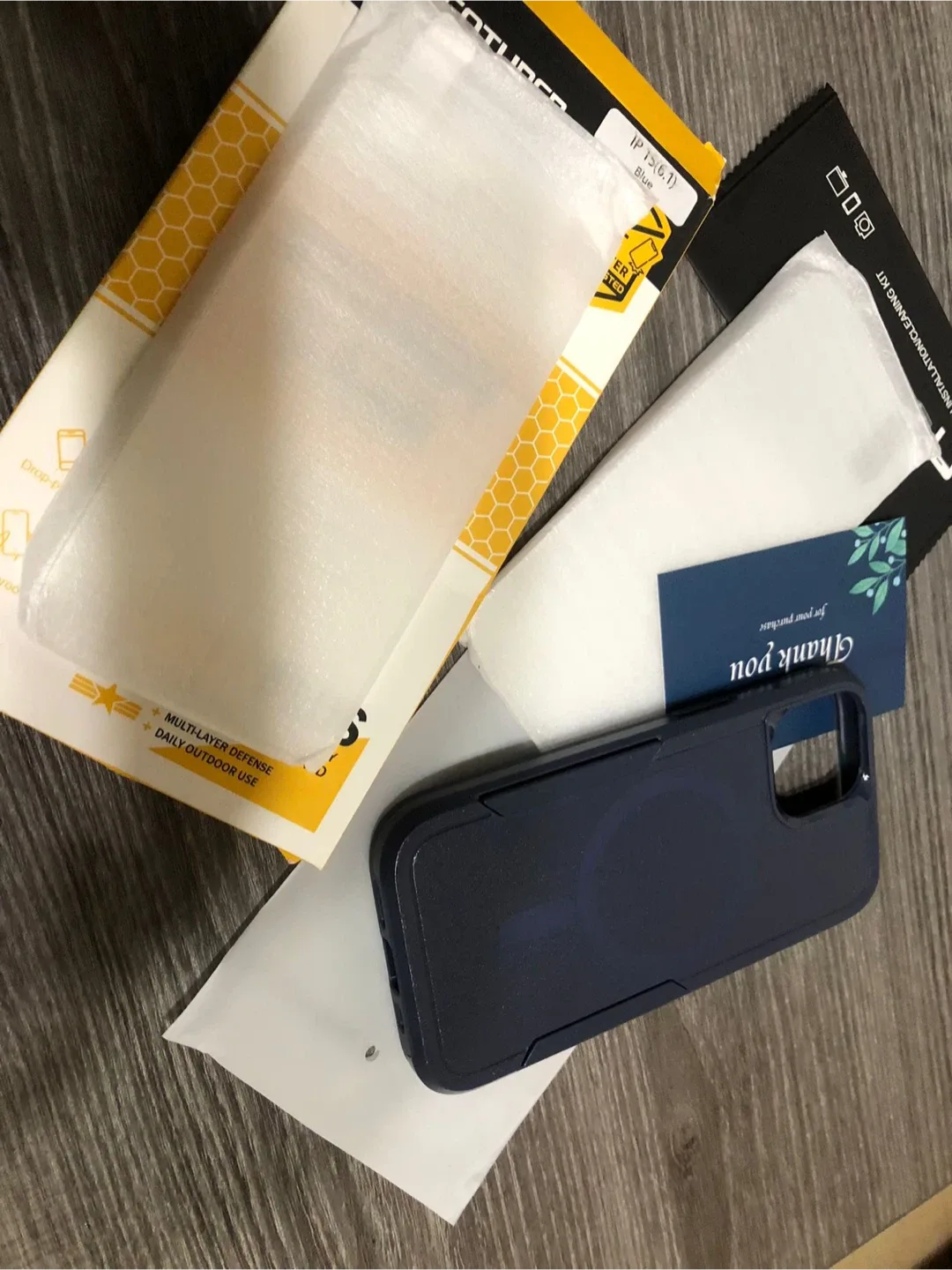 Adventurer Heavy Duty iPhone 15/15(6.1) Case - Blue