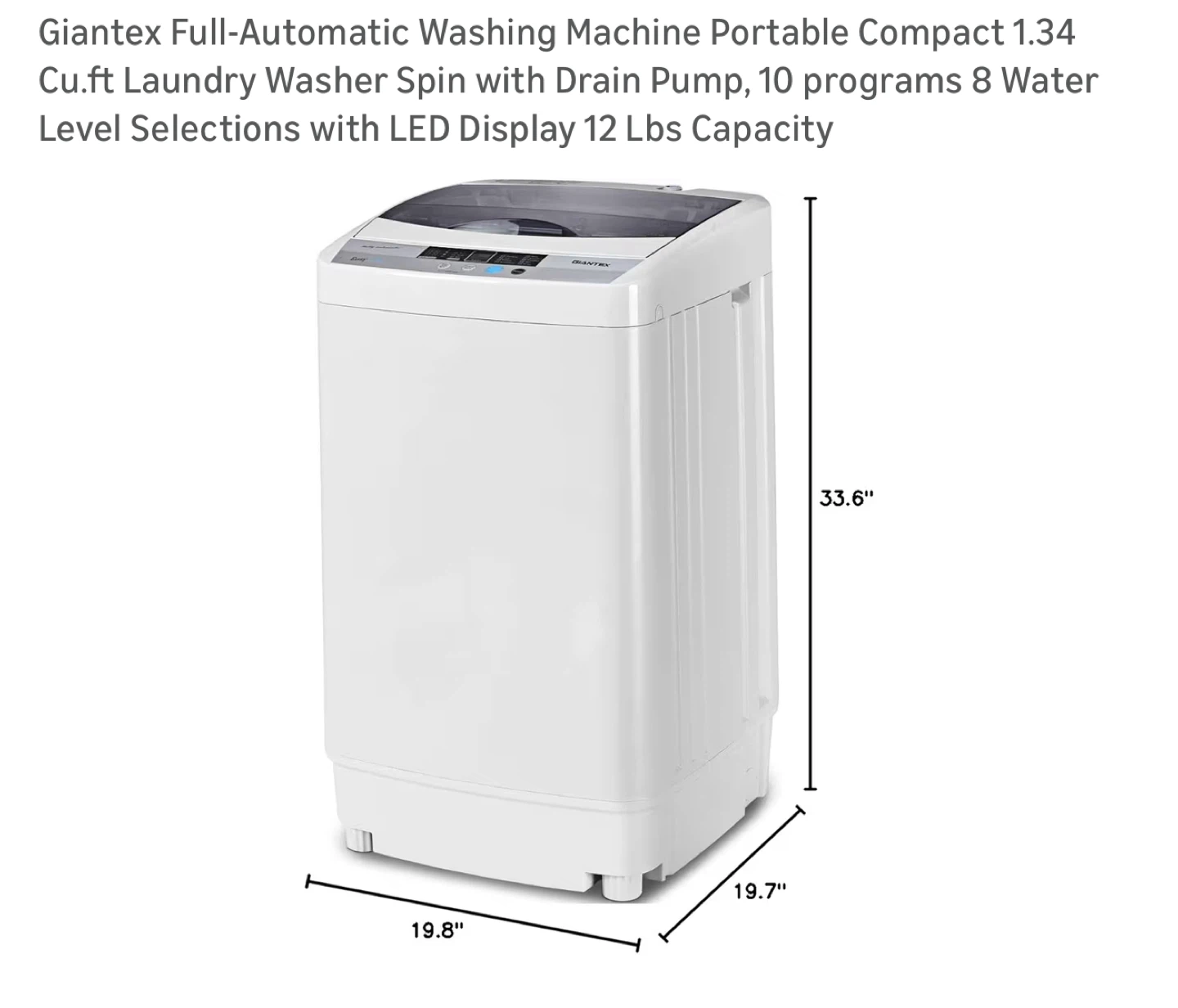 Easy Life Fully Automatic Washing Machine - photo 5