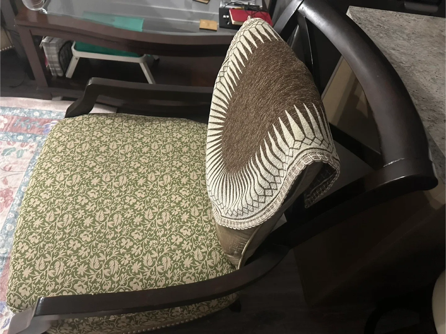 Living Room Furniture Set - Sofa, Chair, Ottoman, Table image indicator(5)