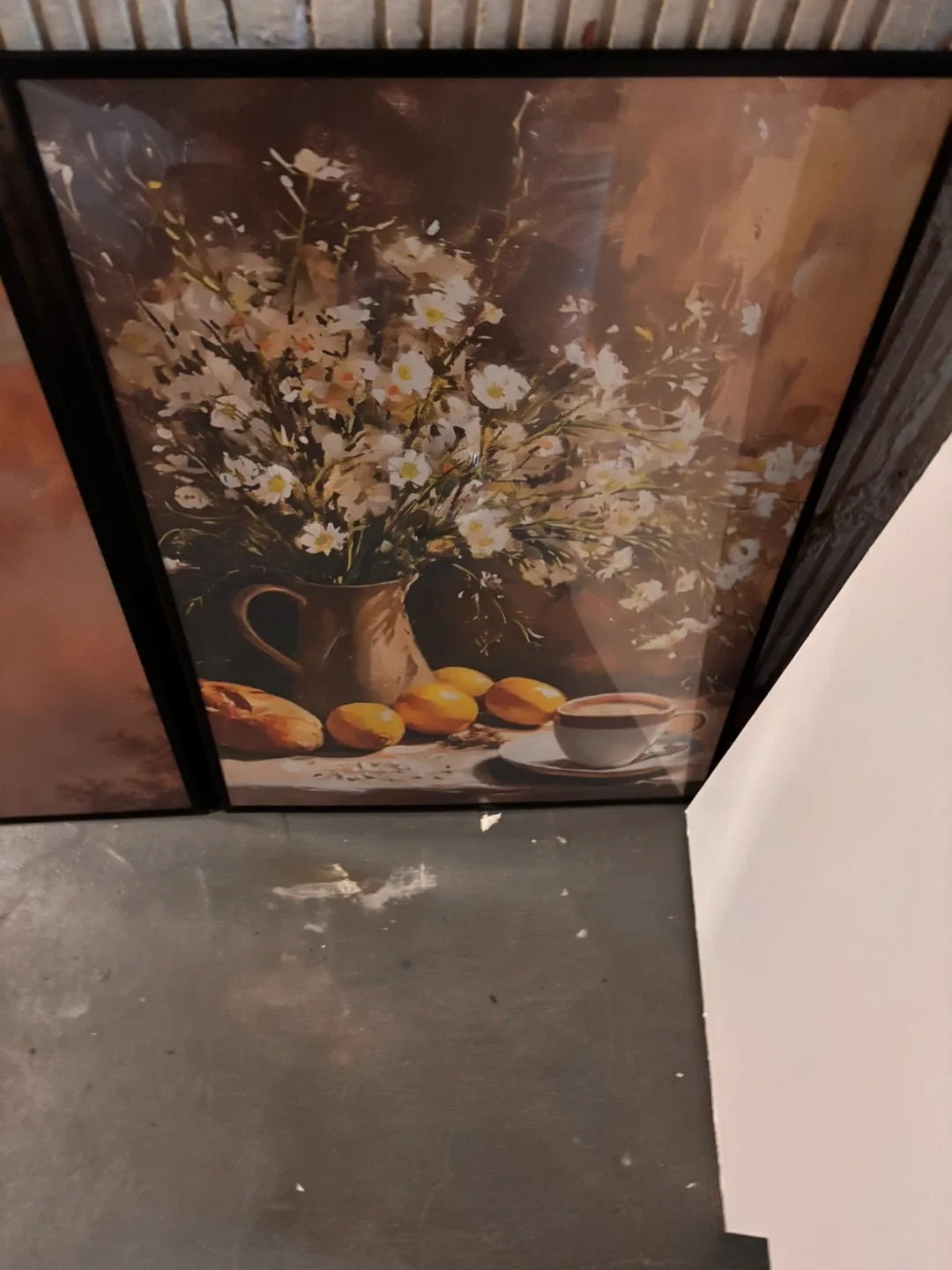 Framed Floral and Landscape Paintings each $5 image indicator(3)