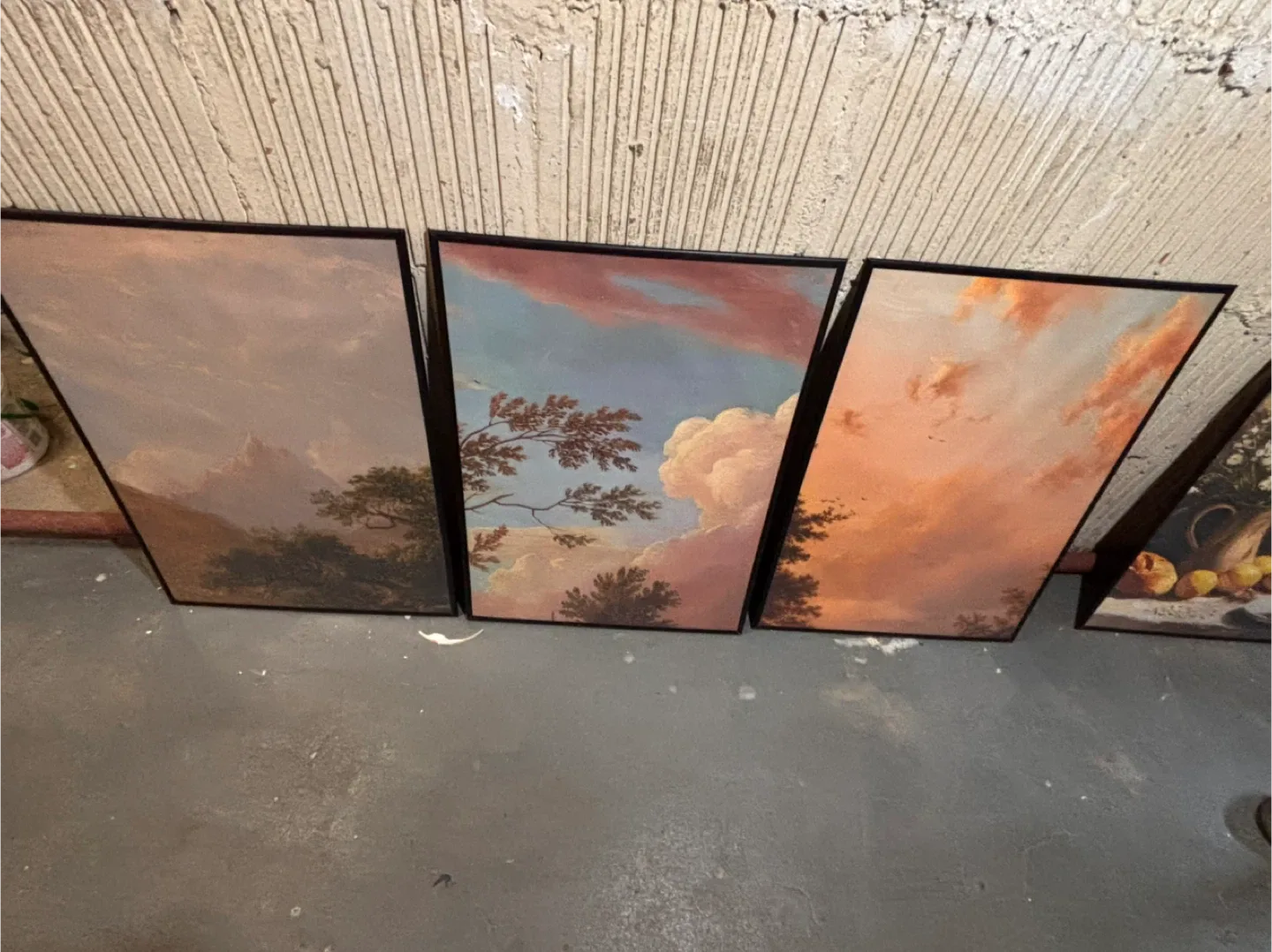 Framed Floral and Landscape Paintings each $5 image indicator(7)