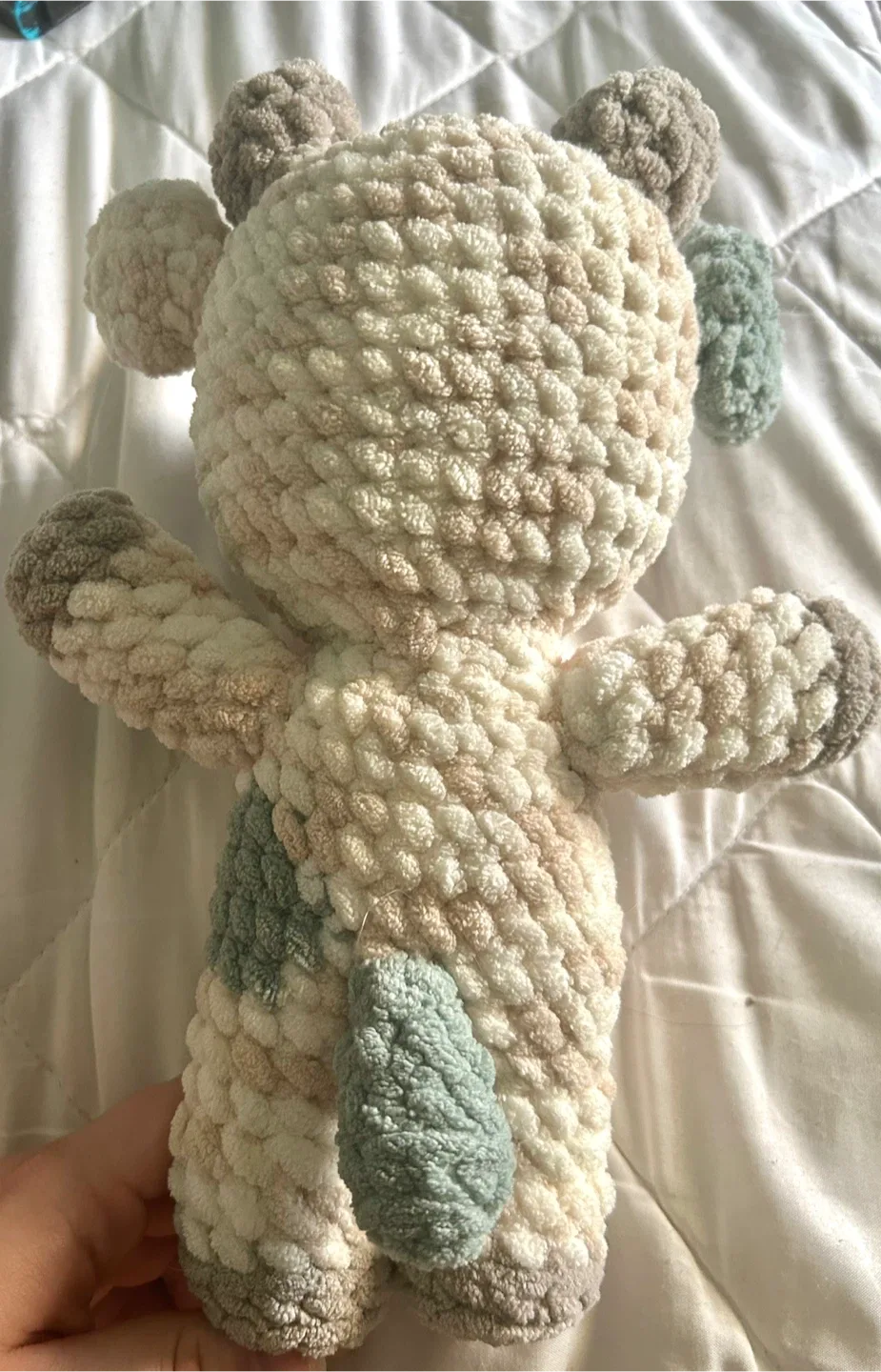 Handmade to order crochet cow plush image indicator(4)