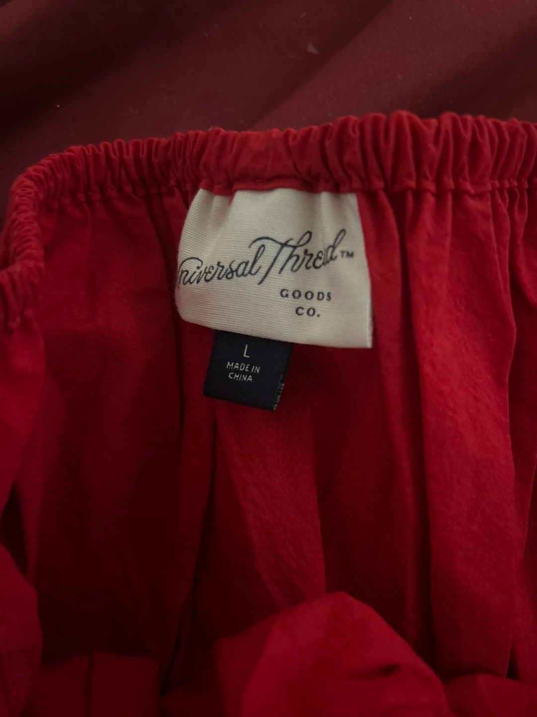 Universal Thread Red Maxi Dress - Size L - photo 4