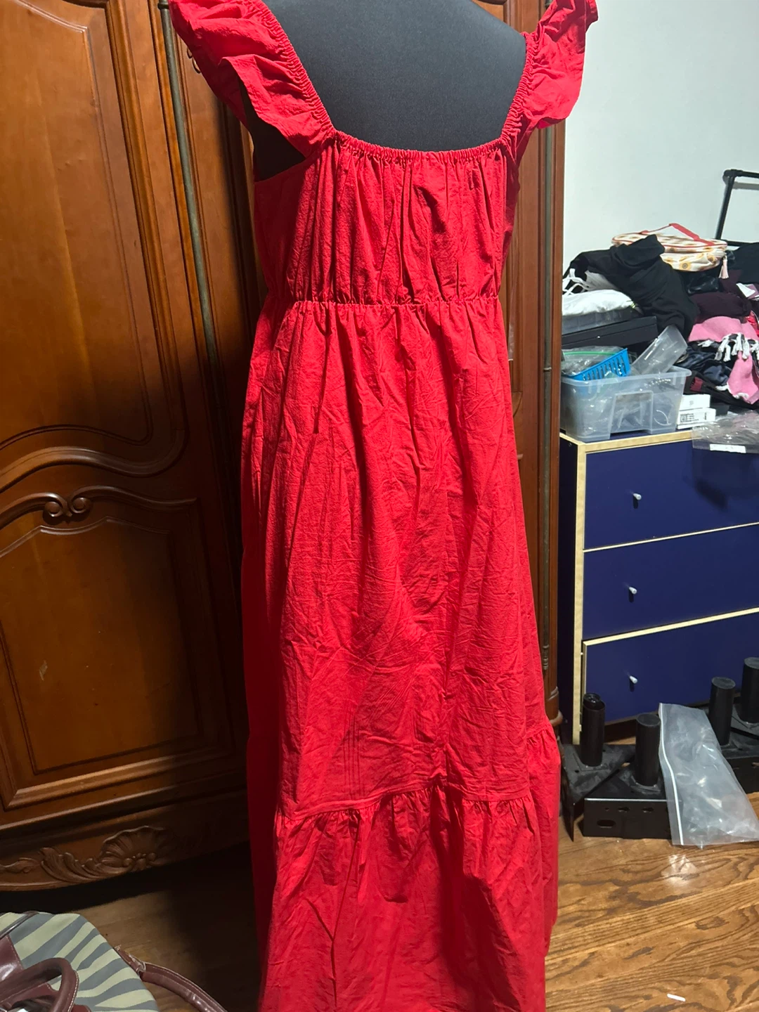 Universal Thread Red Maxi Dress - Size L - photo 3