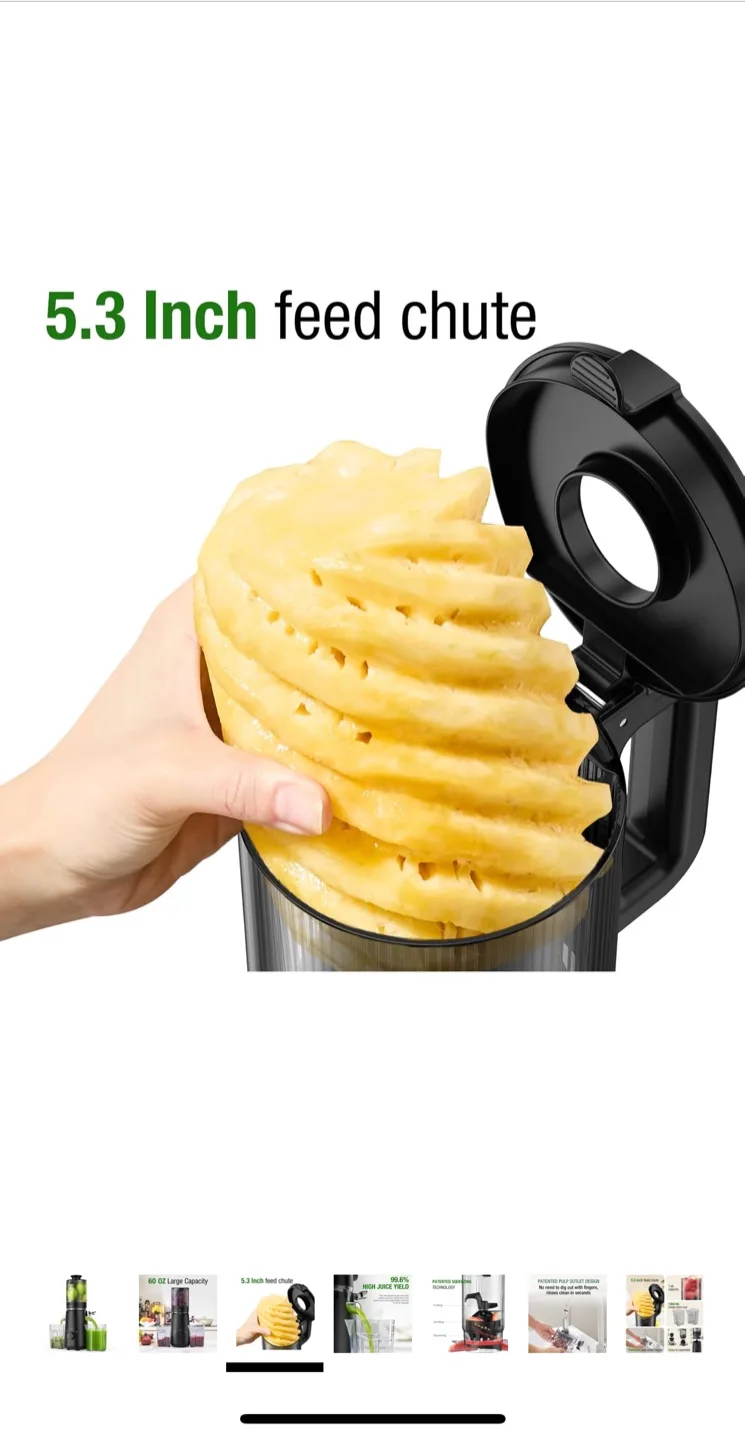 TUUMIIST Juicer Machine- Black image indicator(4)