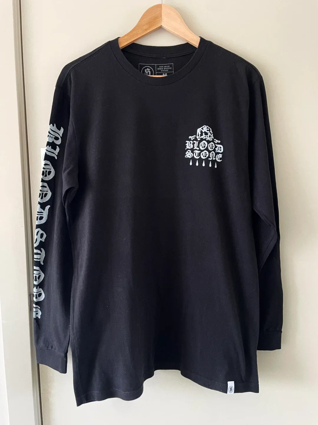Bloodstone Brand Saint Black Long Sleeve Shirt #Cleanout