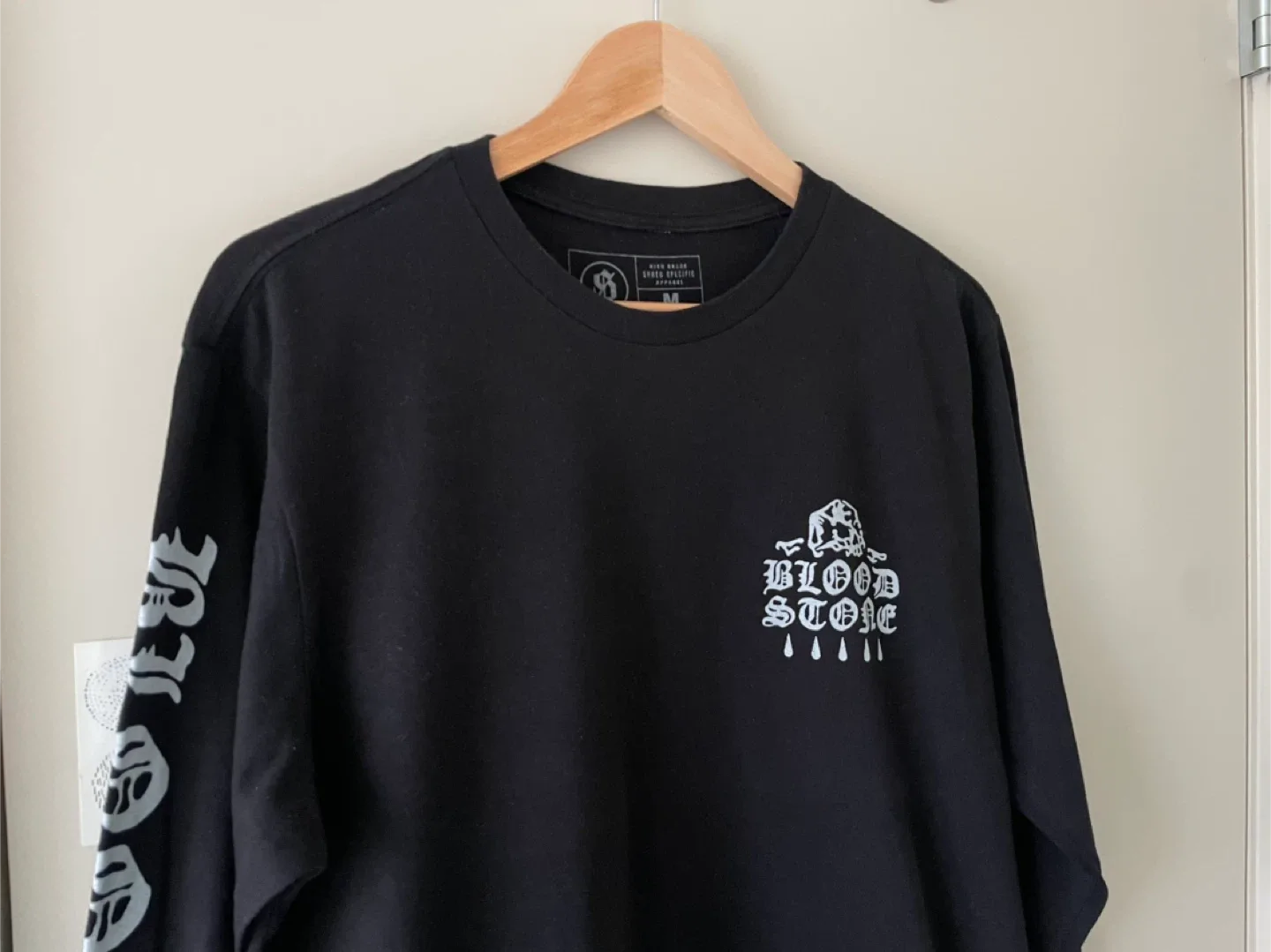 Bloodstone Saint Black Long Sleeve Shirt #Cleanout image indicator(2)