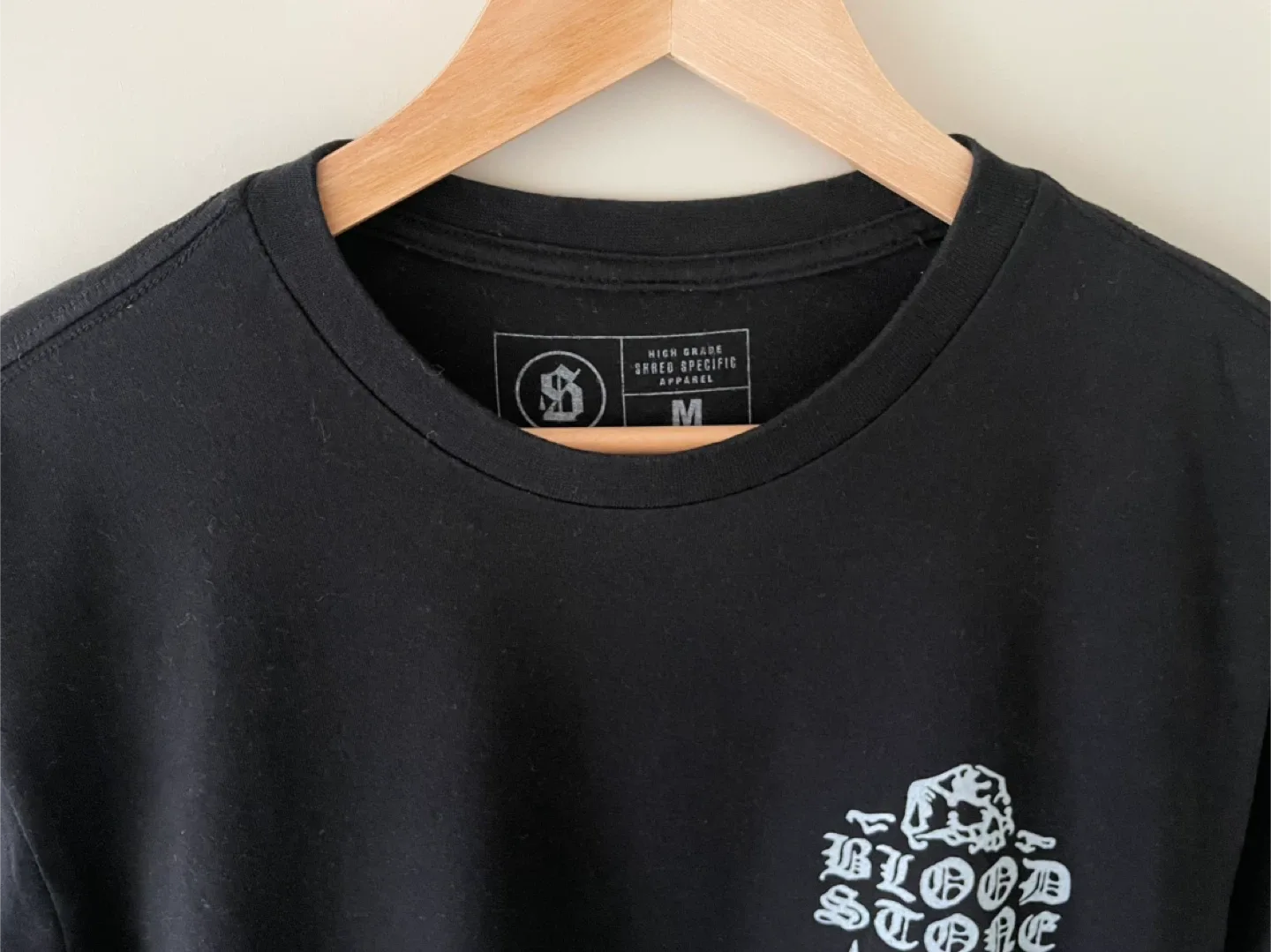 Bloodstone Saint Black Long Sleeve Shirt #Cleanout image indicator(6)