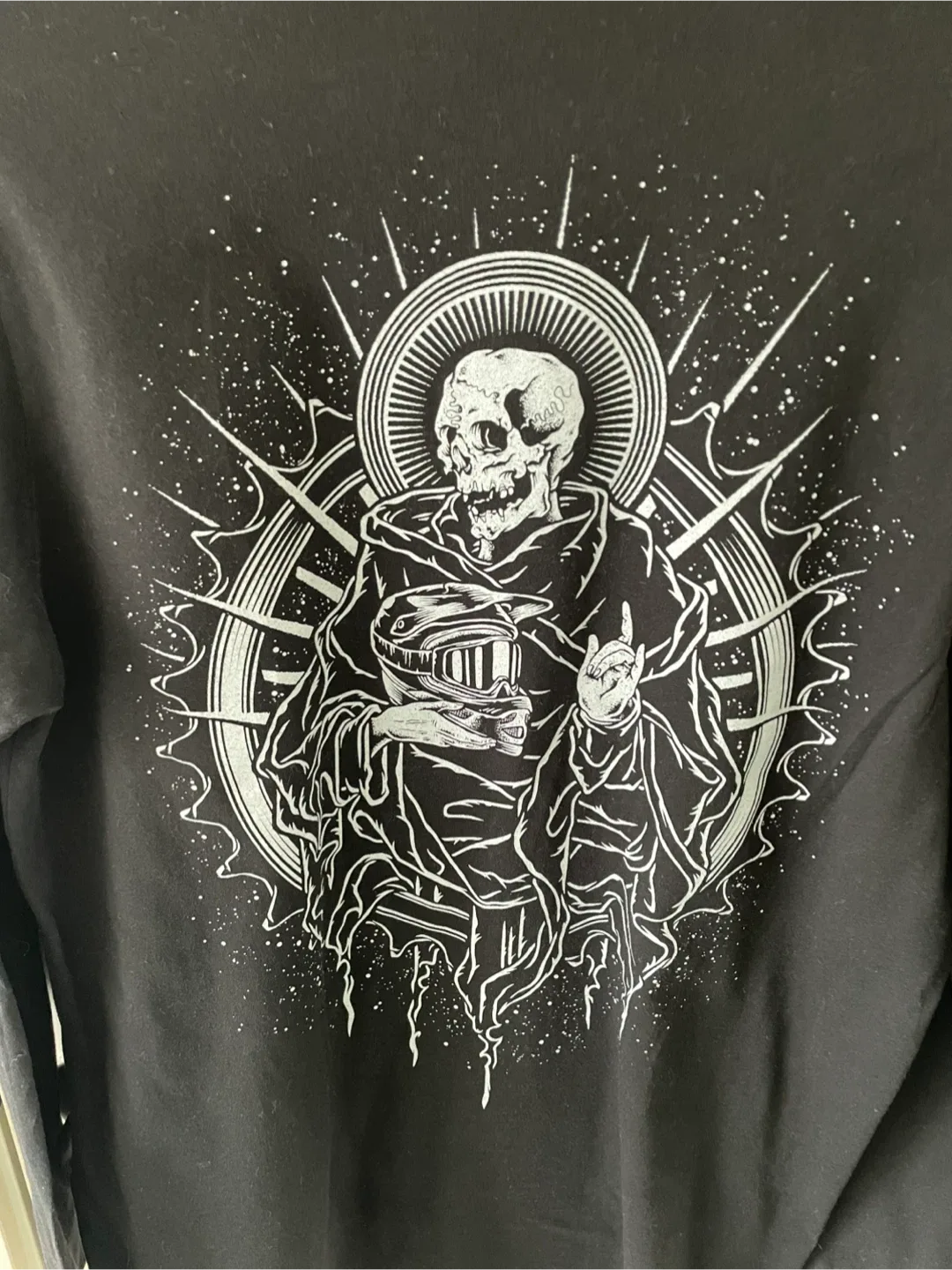 Bloodstone Saint Black Long Sleeve Shirt #Cleanout image indicator(4)