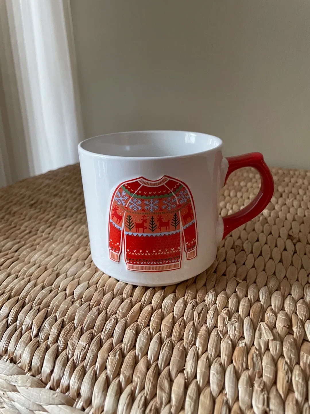 Life at Home White & Red Mug #Cleanout