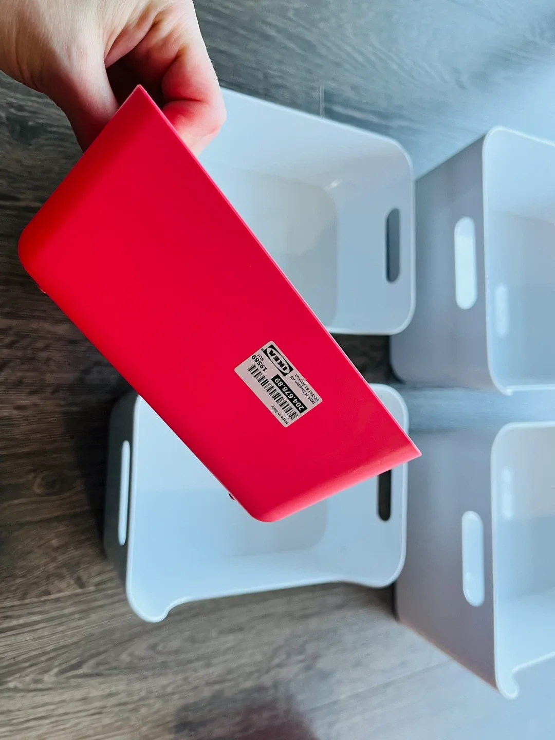 Storage containers ikea - White & Pink image indicator(3)