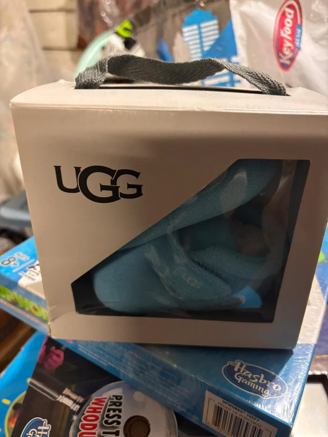 UGG I Bixbee Terry SSKY Baby Booties Size M (12-18 Months) image indicator(3)